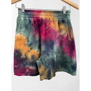 NEW 525 America French Terry Cotton‎ Tie Dye Short Small